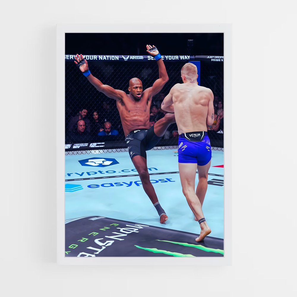 Poster K.O. Spectaculaire – affiche MMA (vue 3)